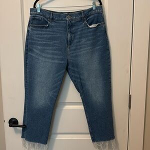 Loft crop jeans